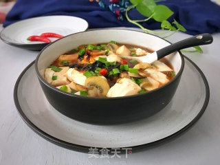 蘑菇炖豆腐的做法步骤：13
