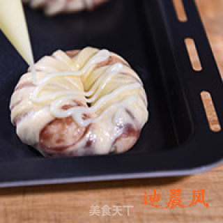 豆沙圈面包的做法步骤：10