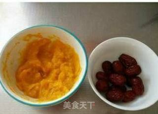 南瓜发糕的做法步骤：2