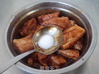 芋头蒸肋排的做法步骤：6