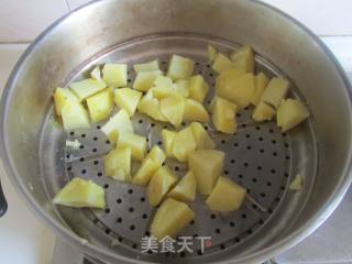 可乐饼（非油炸版）的做法步骤：1