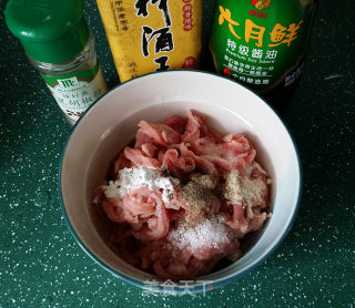 青蒜炒牛肉丝的做法步骤：4