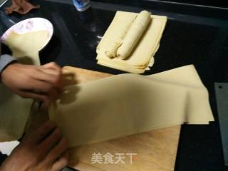 #美味一锅端#香卤豆卷的做法步骤：1