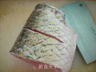 清蒸青鱼中段的做法步骤：2
