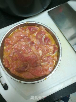 瘦肉炒山药的做法步骤：2