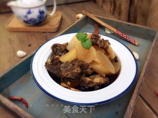 萝卜炖牛排骨的做法步骤：12