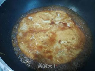 糖醋果仁鹅蛋的做法步骤：4