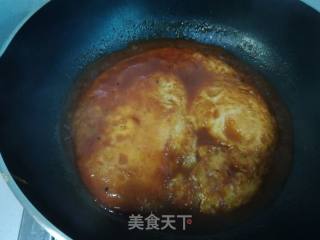 糖醋果仁鹅蛋的做法步骤：5