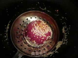 枣泥紫薯麻球的做法步骤：10