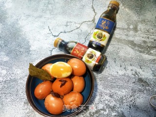 酱油啤酒蛋——古龙天成两年酿造黑豆酱油组合的做法步骤：6
