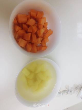 咖喱牛肉饭的做法步骤：1