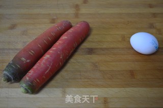 粉蒸胡萝卜的做法步骤：1