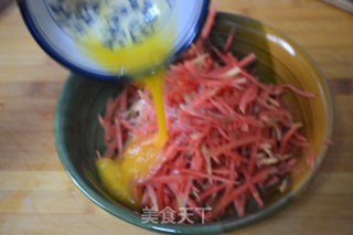 粉蒸胡萝卜的做法步骤：6
