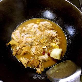 红烧鱼杂的做法步骤：16