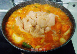 红咖喱煮土豆鸡胸肉的做法步骤：7