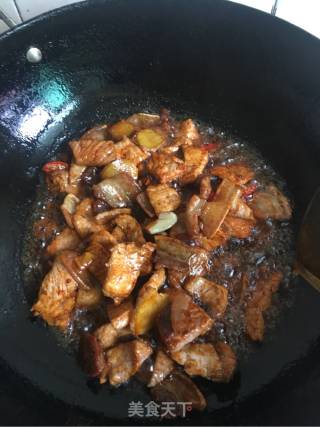 豆腐烧肉的做法步骤：10