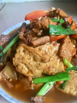 豆腐烧肉的做法步骤：21