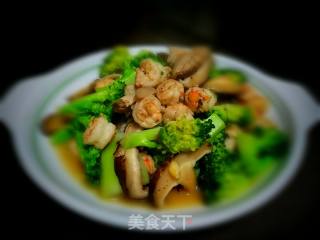 虾球西兰花的做法步骤：6