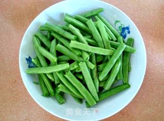 清炒四季豆的做法步骤：2