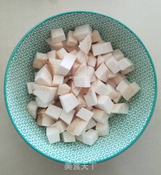 杏鲍菇炒牛肉粒的做法步骤：3