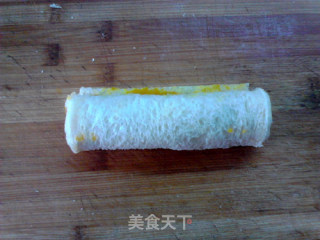 南瓜土司卷的做法步骤：7