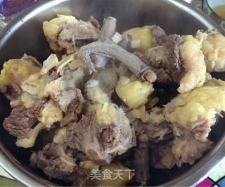 红焖驴尾的做法步骤：2