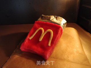 麦当劳金拱门薯条仿真饼干的做法步骤：14