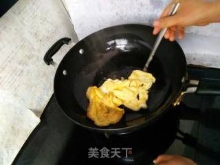 #炖菜#番茄鸡蛋热汤面（炝锅面）的做法步骤：3