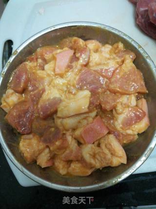 粉蒸肉的做法步骤：2
