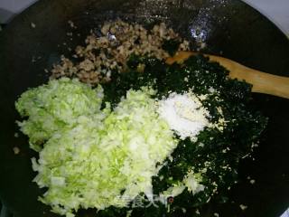 大连麦穗海菜包子的做法步骤：7