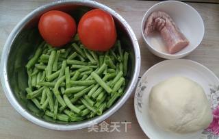 家常豆角焖面的做法步骤：1