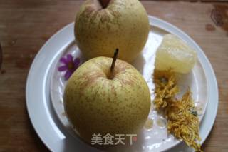 菊花雪梨花茶的做法步骤：1