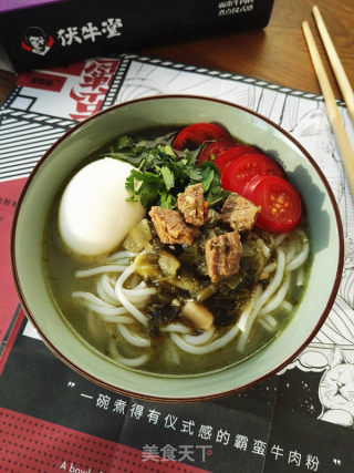 酸菜牛肉米粉的做法步骤：8