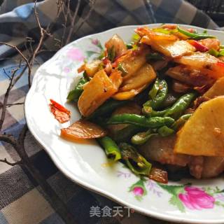 土豆炒肉的做法步骤：7