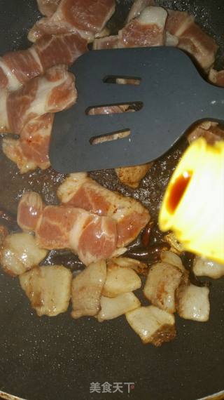 猪肉白菜炖粉条的做法步骤：3