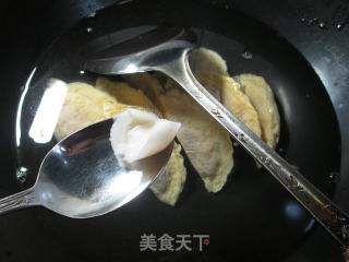 菠菜蛋饺粉丝汤的做法步骤：2