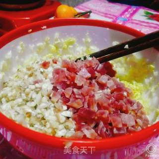 饺子皮小笼包的做法步骤：7