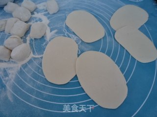 倭瓜猪肉馅蒸饺的做法步骤：5