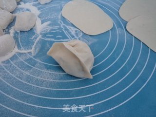 倭瓜猪肉馅蒸饺的做法步骤：8