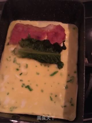 培根蛋饼卷的做法步骤：4