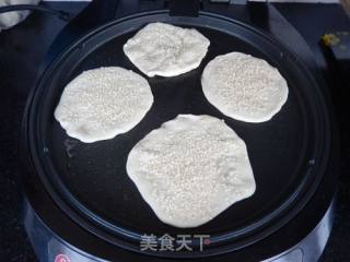 烧饼夹烤肉的做法步骤：14