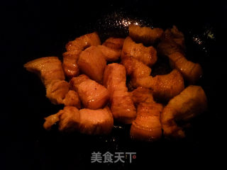 双豆红烧肉的做法步骤：5