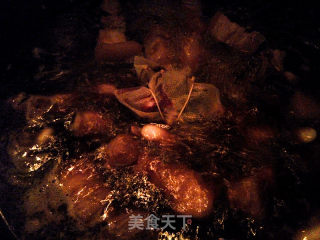 双豆红烧肉的做法步骤：8