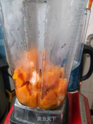 南瓜豆沙饼的做法步骤：3
