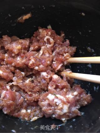 炸白菜肉丸的做法步骤：3