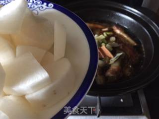 萝卜红烧肉的做法步骤：10