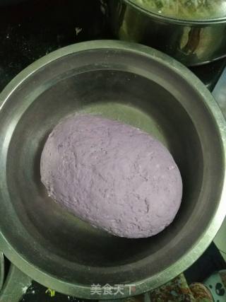 南瓜紫薯馒头的做法步骤：3