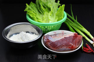 牛肉卷饼的做法步骤：1