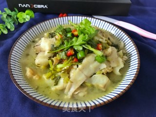 雪菜黑鱼片的做法步骤：19