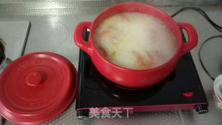 鲜虾白米粥的做法步骤：6